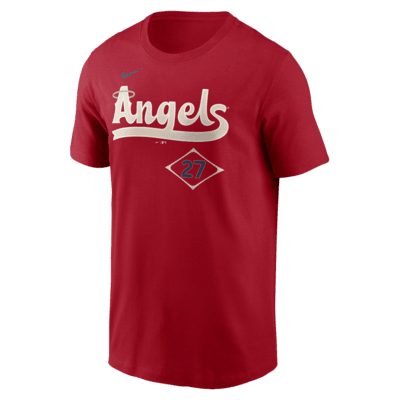 Мужская футболка Mike Trout Los Angeles Angels City Connect Fuse