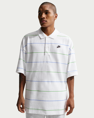 Мужские  Nike Sportswear Club Oversized Striped Polo