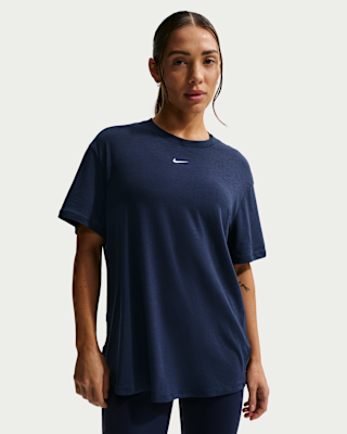 Женские шорты Nike One Relaxed Dri-FIT Short-Sleeve Top