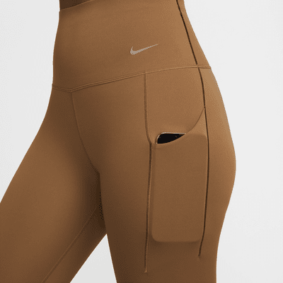 Leggings de 7/8 de tiro alto y sujeción media con bolsillos para mujer Nike Universa