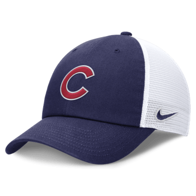 Gorra ajustable Nike de la MLB para hombre Chicago Cubs Evergreen Club