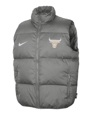 Мужская безрукавка Chicago Bulls City Edition Nike NBA Puffer Vest