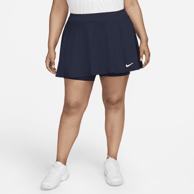 forma consumo Estadísticas Falda de tenis con volante para mujer NikeCourt Dri-FIT Victory (talla  grande). Nike.com