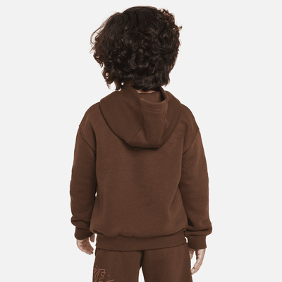 Sudadera con gorro infantil Nike Sportswear Shine Fleece Pullover Hoodie