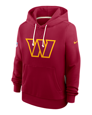 Женское худи Washington Commanders Sideline Nike Dri-FIT NFL Pullover Hoodie