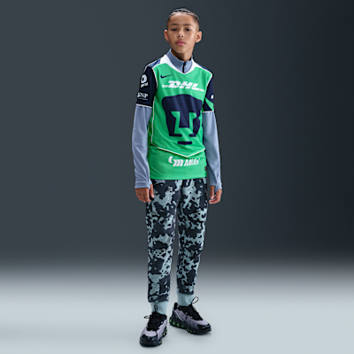 Pumas UNAM 2025/26 Stadium Third Big Kids' Nike Dri-FIT Total 90 Soccer Replica Jersey