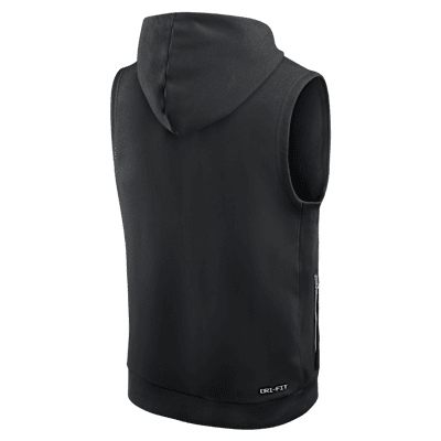 Cincinnati Bengals Sideline Men's Nike Dri-FIT NFL Sleeveless Pullover Hoodie
