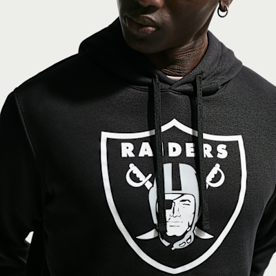 Sudadera con gorro sin cierre Nike de la NFL para hombre Las Vegas Raiders