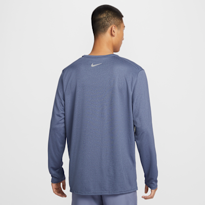 Playera de correr de manga larga con protección contra los rayos UV Dri-FIT acondicionada para el invierno para hombre Nike Miler