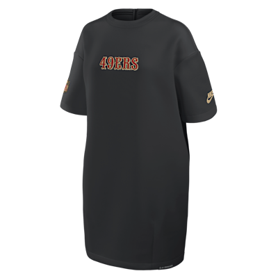 San Francisco 49ers Rivalries Collection Oversized Tech Fleece Women's Nike NFL Dress