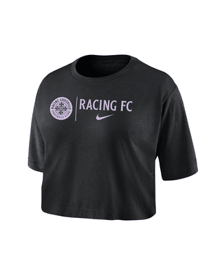 Женская футболка Racing Louisville Nike Dri-FIT Soccer Cropped