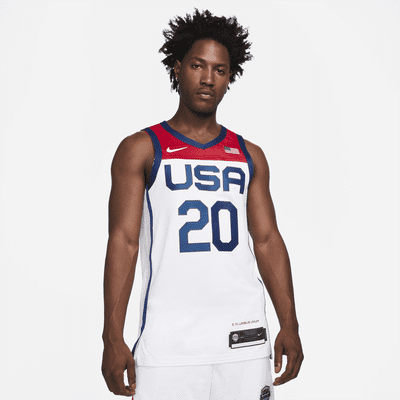 Nike USA (Home) Authentic Men's Basketball Jersey. Nike.com