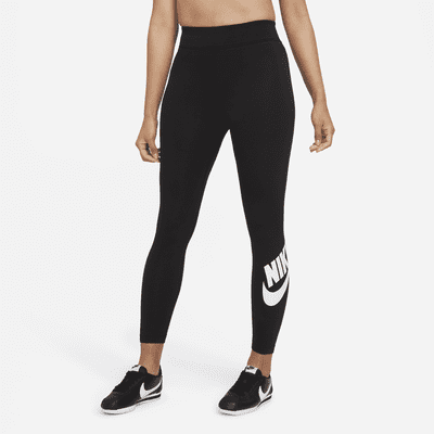 Nike Sportswear Essential Women's High-Waisted Logo Leggings. Nike PH