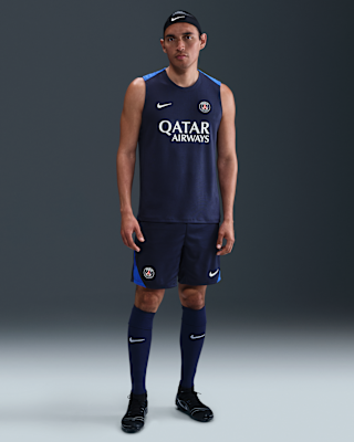 Мужские шорты Paris Saint-Germain Strike Nike Dri-FIT Soccer Knit Shorts