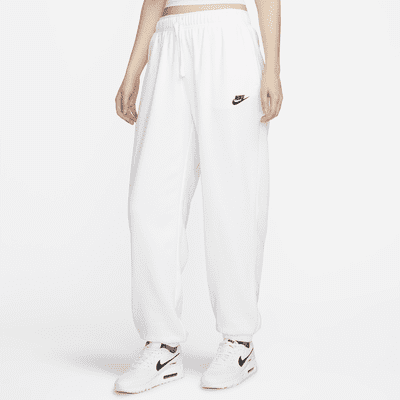 Fuente término análogo costilla Nike Sportswear Club Fleece Pantalón de chándal oversize de talle medio  (Talla grande) - Mujer. Nike ES