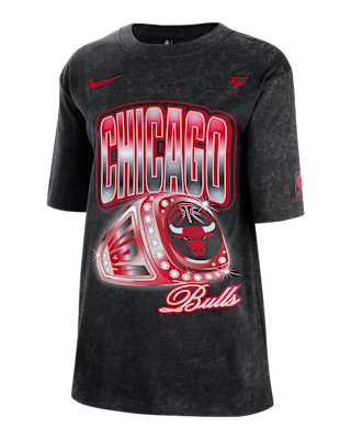 Женская футболка Chicago Bulls Courtside Nike NBA