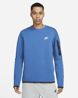 nike tech fleece crewneck sweatshirt