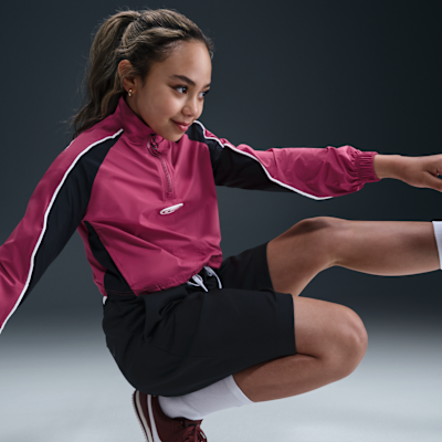 Nike Sportswear Track-Jacket mit Viertelreißverschluss (Mädchen)