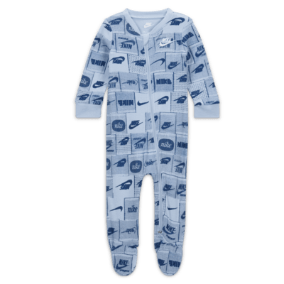 Nike Sportswear Club Baby (0-9M) Footed Coverall. | Strampler