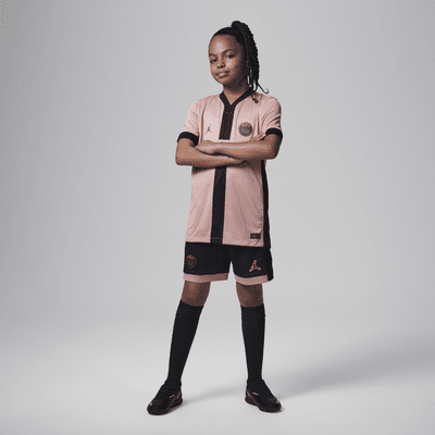 Paris Saint-Germain 2024/25 Stadium Third Jordan Dri-FIT Replika-Fußballshorts für ältere Kinder