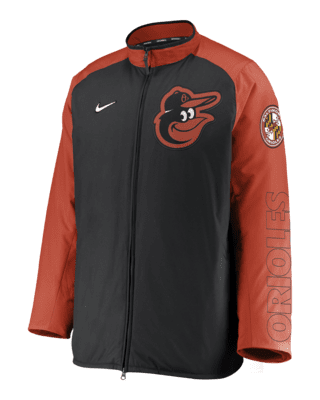 Nike Dugout (MLB Baltimore Orioles) Men's Full-Zip Jacket.