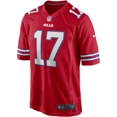 Jersey de fútbol americano Game para hombre NFL Buffalo Bills (Josh Allen)