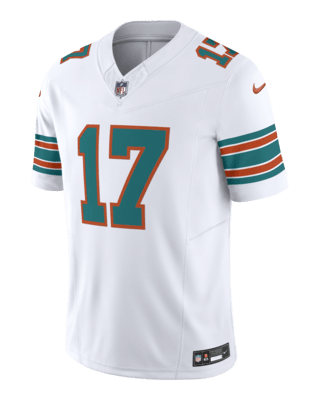Men's Nike Aqua Miami Dolphins Alternate Custom Game Jersey