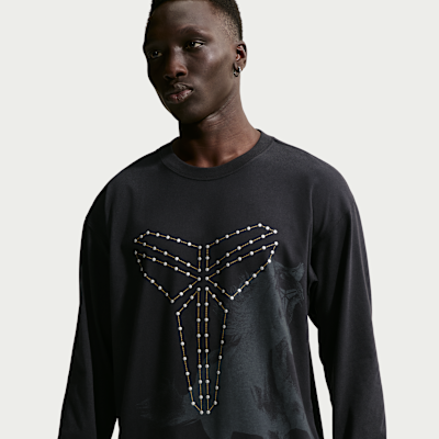 Langærmet Kobe Dri-FIT-basketball-T-shirt til mænd