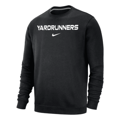 Nike College Club Fleece Yardrunners Men's Crew-Neck Sweatshirt