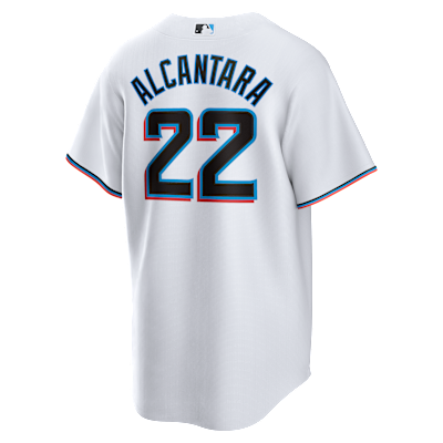 Sandy Alcantara Miami Marlins Men's Nike MLB Replica Jersey