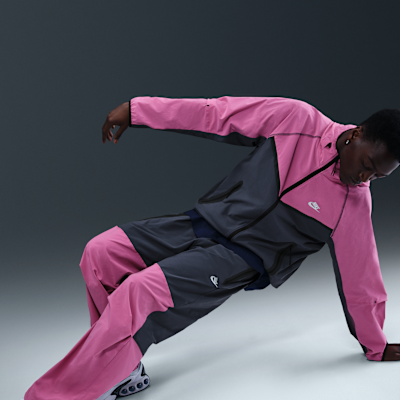 Męskie spodnie oversize z tkaniny Nike Tech
