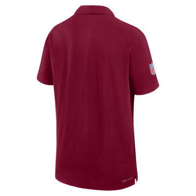 Polo Nike Dri-FIT de la NFL para hombre Washington Commanders Sideline