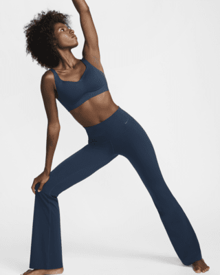 Женские тайтсы Nike Zenvy High-Waisted Flared Leggings