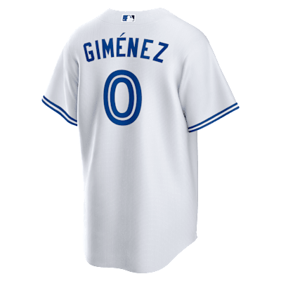 Andrés Giménez Toronto Blue Jays Men's Nike MLB Replica Jersey