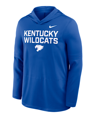 Мужские  Kentucky Sideline Nike Dri-FIT College Long-Sleeve Hooded Top