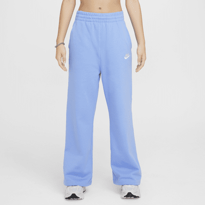 Pants de pierna ancha para niña Nike Sportswear Club Fleece