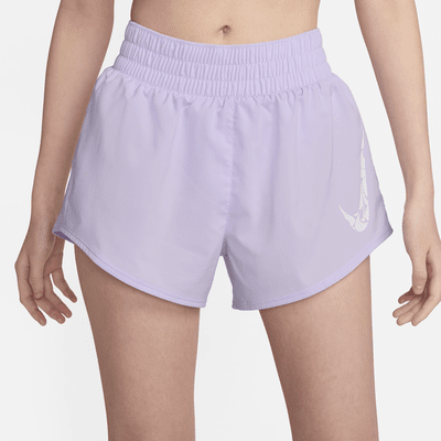 Nike One Women's Dri-FIT Mid-Rise 8cm (approx.) Brief-Lined Shorts