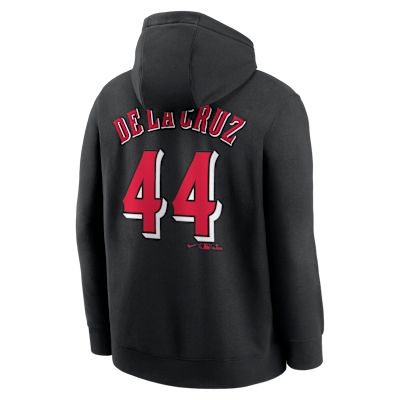 Elly De La Cruz Cincinnati Reds Club Men's Nike MLB Pullover Hoodie