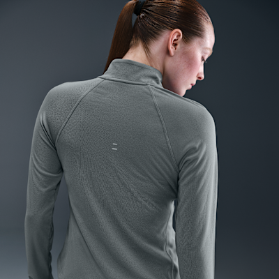 Top da running Dri-FIT con zip a 1/4 Nike Tempo – Donna