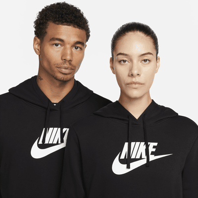 Sudadera con gorro sin cierre con logotipo para mujer Nike Sportswear Club Fleece