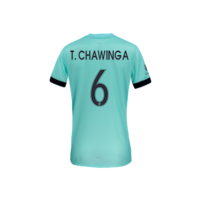 Temwa Chaŵinga KC Current 2025 Stadium Away Women's Nike Dri-FIT NWSL Replica Jersey