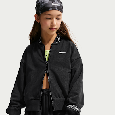 Nike Sportswear Older Kids' (Girls') Fleece Jacket