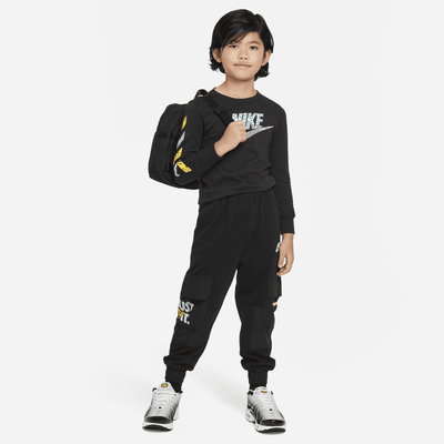 Nike Futura Hazard Tread Long Sleeve Tee Little Kids T-Shirt