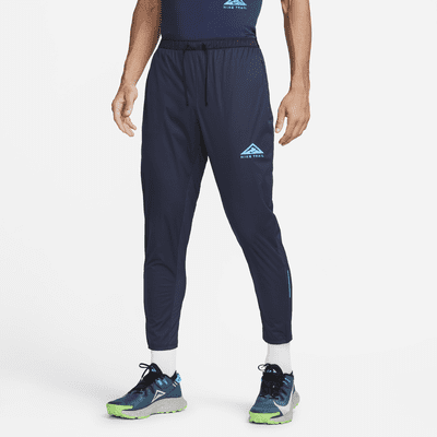 Nike Dri-FIT Phenom Elite Knit Trail Running Pants 'Black/Dark Smoke  Grey/White' - DM4654-010