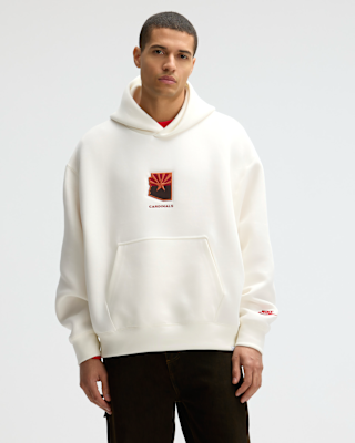 Мужское худи Arizona Cardinals Rivalries Collection Oversized Tech Fleece Nike NFL Pullover Hoodie