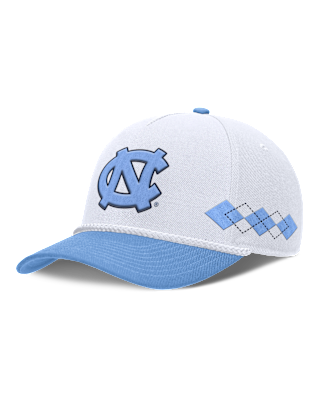 Мужские  North Carolina Rise Argyle Jordan Brand College Adjustable Hat