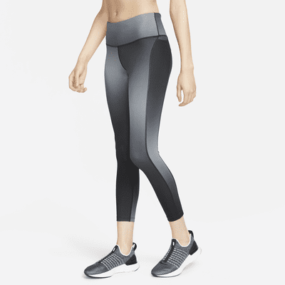Nike Fast Leggings de running de 7/8 de talle medio con estilo Tie Dye degradado bolsillos - Mujer. Nike ES