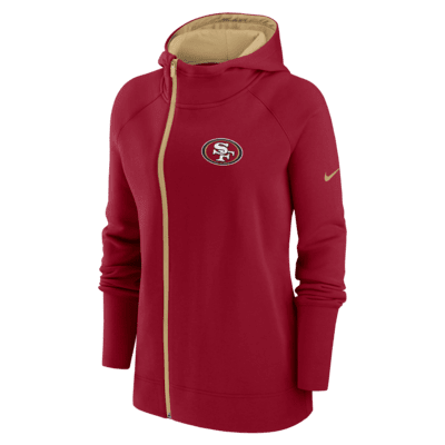 49ers nike zip up hoodie