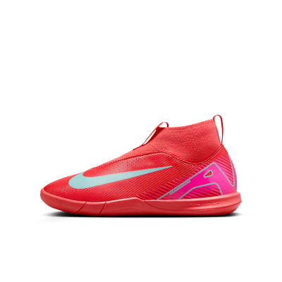 Nike Jr. Mercurial Superfly 10 Academy Little/Big Kids' IC High-Top Soccer Shoes