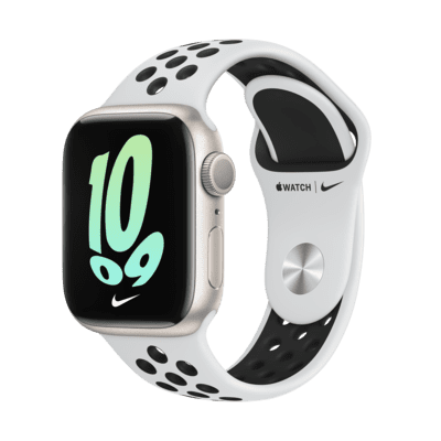 スマートフォン/携帯電話 その他 Apple Watch Series 7 (GPS) With Nike Sport Band 41mm Starlight 